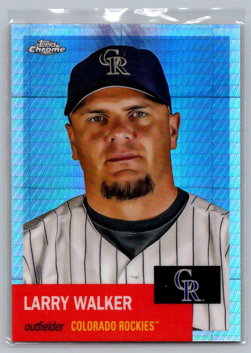 2022 Topps Chrome Platinum Anniversary #412 Larry Walker Prism Refractor