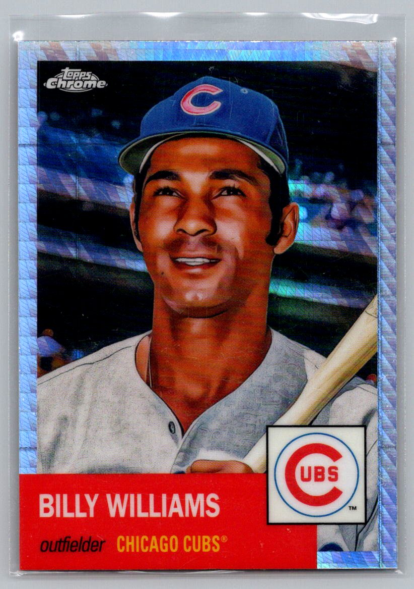 2022 Topps Chrome Platinum Anniversary #347 Billy Williams Prism Refractor