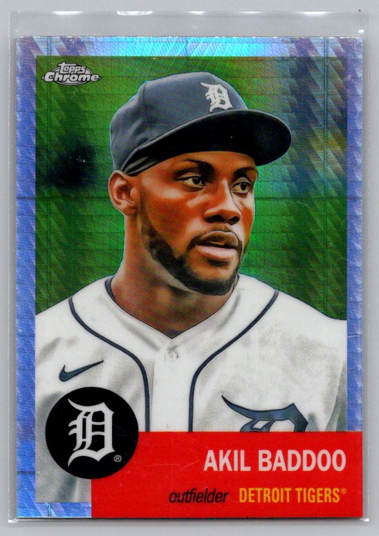 2022 Topps Chrome Platinum Anniversary #228 Akil Baddoo Prism Refractor