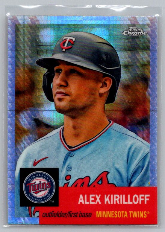 2022 Topps Chrome Platinum Anniversary #236 Alex Kirilloff Prism Refractor