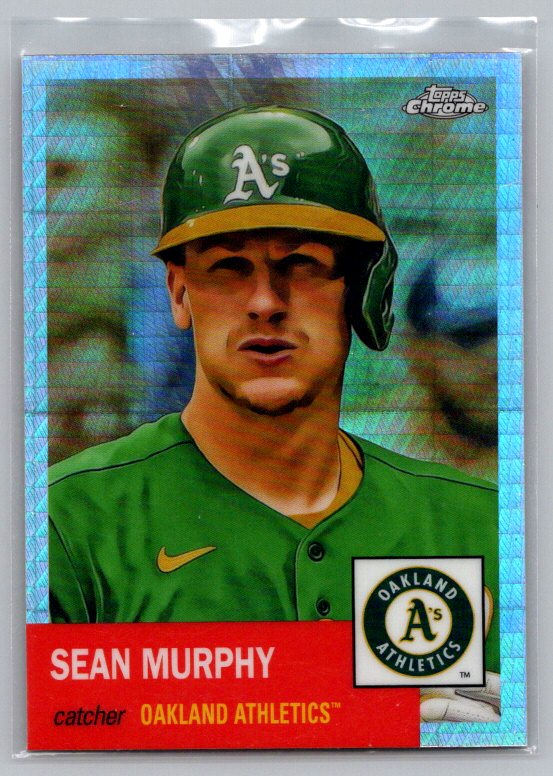 2022 Topps Chrome Platinum Anniversary #244 Sean Murphy Prism Refractor