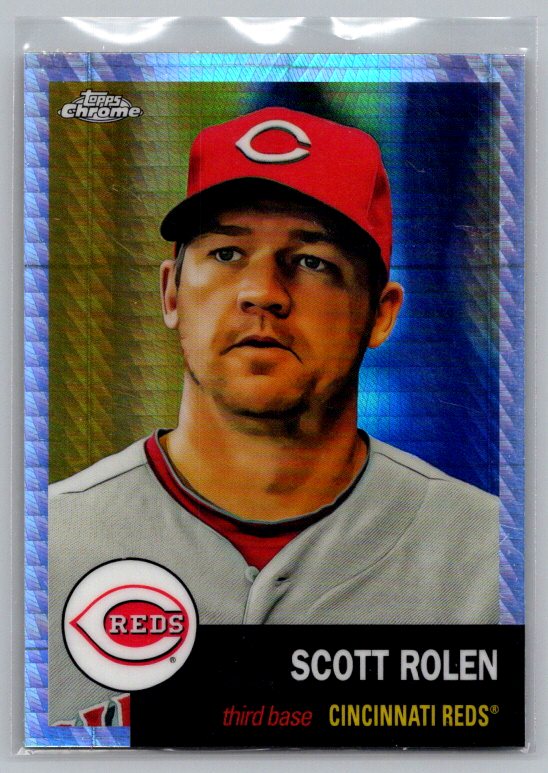 2022 Topps Chrome Platinum Anniversary #224 Scott Rolen Prism Refractor