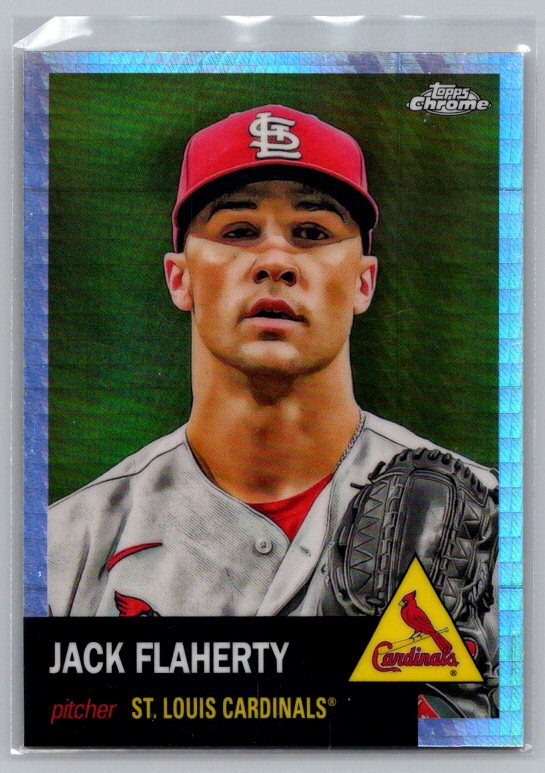 2022 Topps Chrome Platinum Anniversary #52 Jack Flaherty Prism Refractor