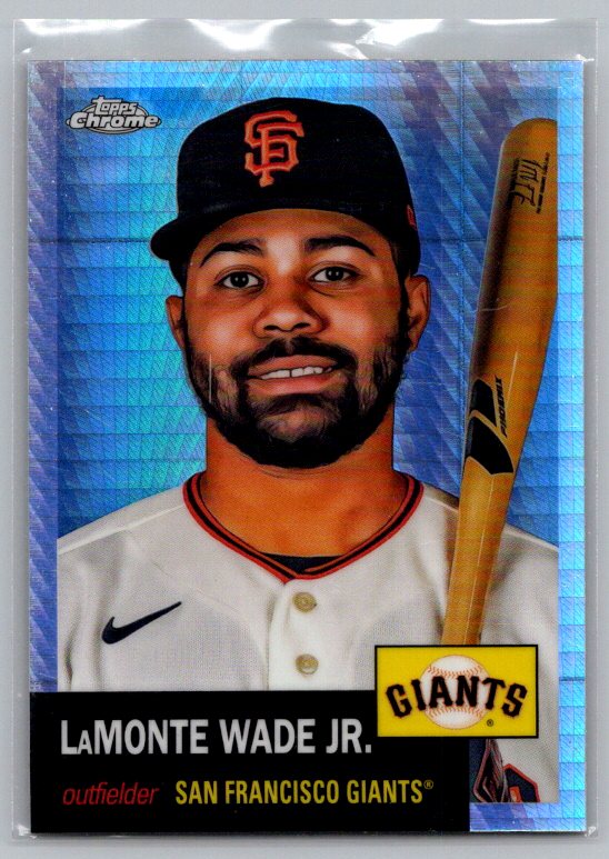 2022 Topps Chrome Platinum Anniversary #298 LaMonte Wade Jr. Prism Refractor