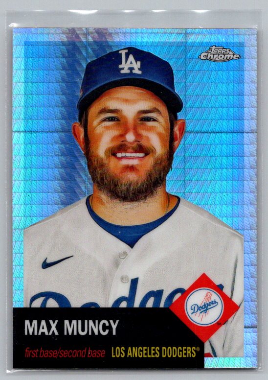 2022 Topps Chrome Platinum Anniversary #317 Max Muncy Prism Refractor