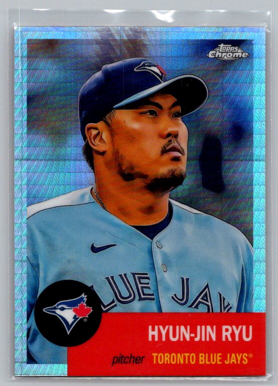2022 Topps Chrome Platinum Anniversary #105 Hyun-Jin Ryu Prism Refractor