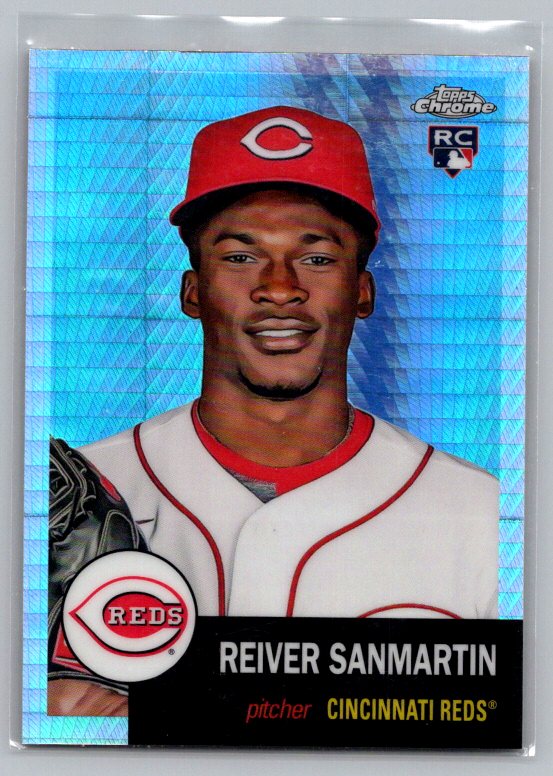 2022 Topps Chrome Platinum Anniversary #441 Reiver Sanmartin Prism Refractor
