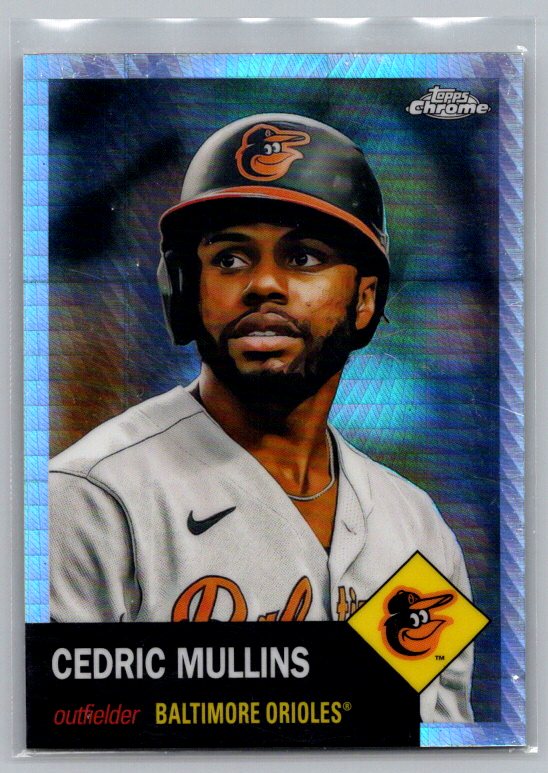2022 Topps Chrome Platinum Anniversary #452 Cedric Mullins Prism Refractor