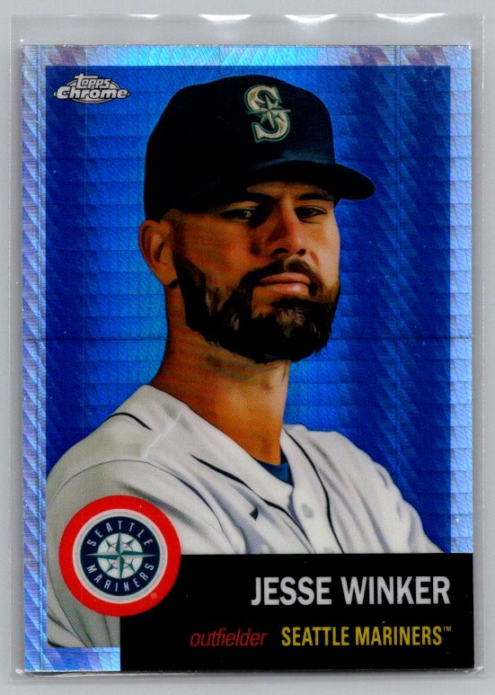 2022 Topps Chrome Platinum Anniversary #373 Jesse Winker Prism Refractor