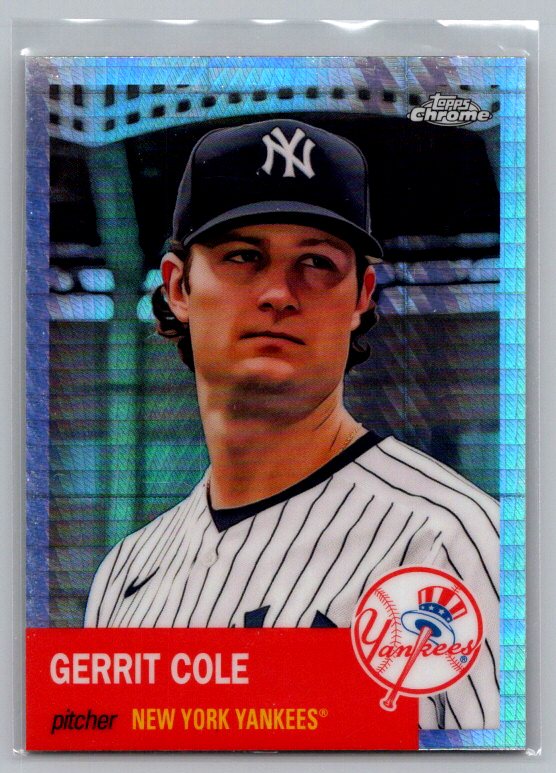 2022 Topps Chrome Platinum Anniversary #404 Gerrit Cole Prism Refractor