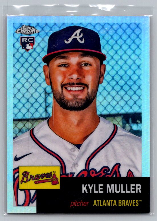 2022 Topps Chrome Platinum Anniversary #80 Kyle Muller Refractor