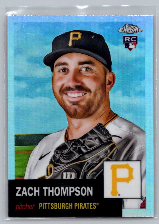 2022 Topps Chrome Platinum Anniversary #93 Zach Thompson Refractor