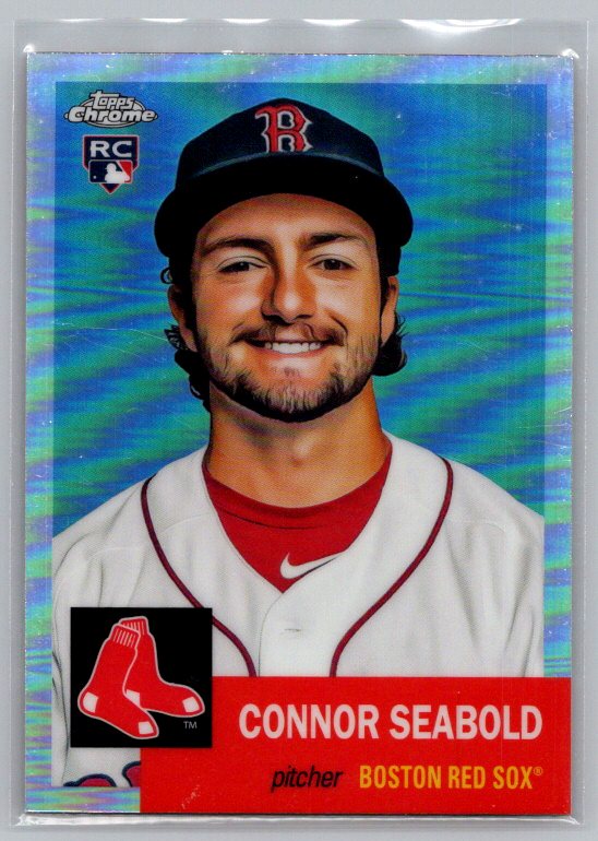 2022 Topps Chrome Platinum Anniversary #330 Connor Seabold Refractor