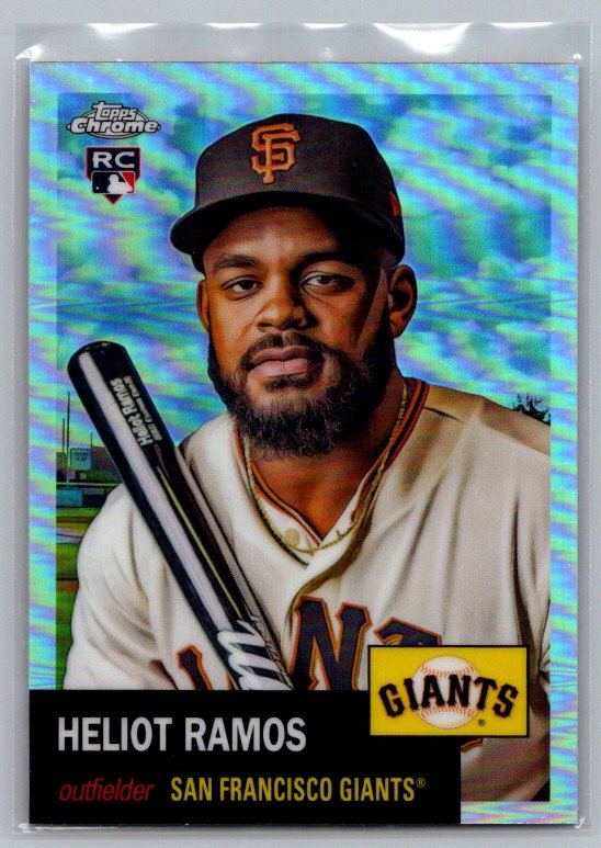 2022 Topps Chrome Platinum Anniversary #122 Heliot Ramos Refractor