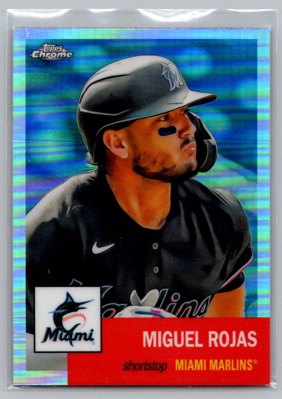 2022 Topps Chrome Platinum Anniversary #193 Miguel Rojas Refractor