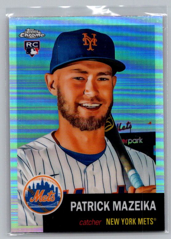 2022 Topps Chrome Platinum Anniversary #196 Patrick Mazeika Refractor