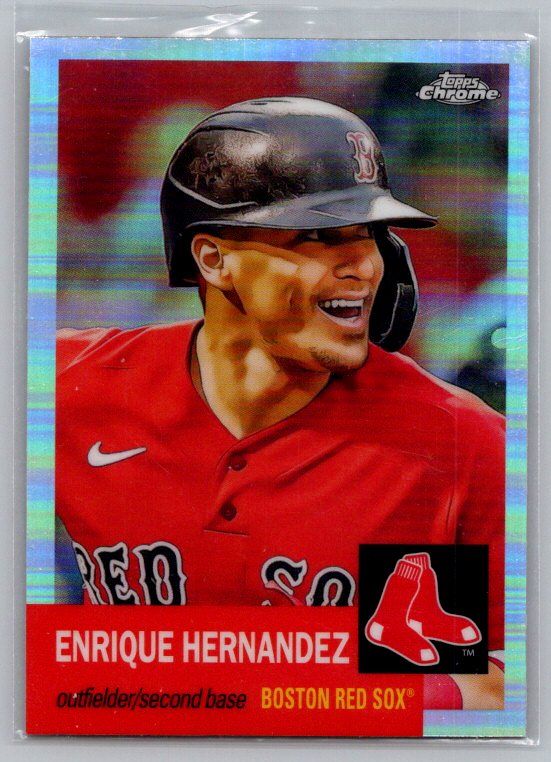 2022 Topps Chrome Platinum Anniversary #205 Enrique Hernandez Refractor