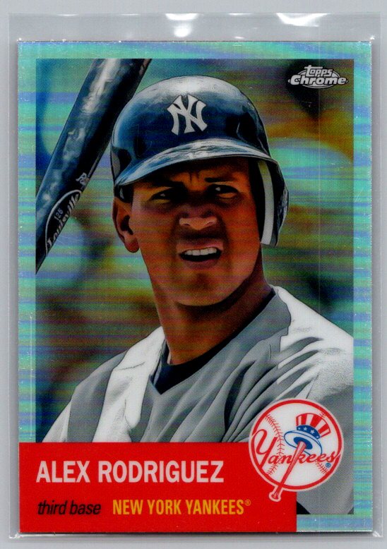 2022 Topps Chrome Platinum Anniversary #226 Alex Rodriguez Refractor