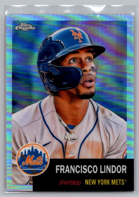 2022 Topps Chrome Platinum Anniversary #233 Francisco Lindor Refractor