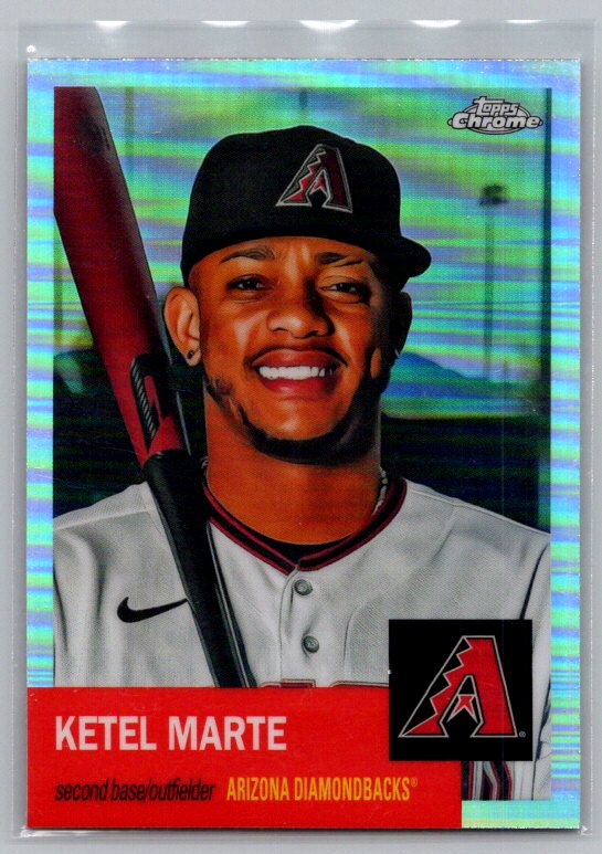 2022 Topps Chrome Platinum Anniversary #239 Ketel Marte Refractor