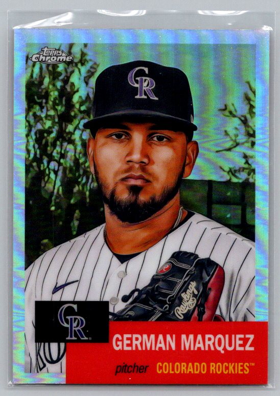 2022 Topps Chrome Platinum Anniversary #279 German Marquez Refractor