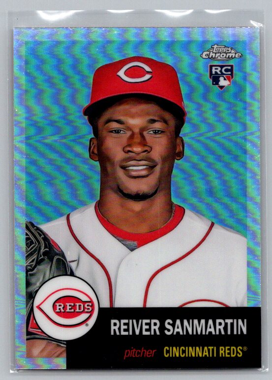 2022 Topps Chrome Platinum Anniversary #441 Reiver Sanmartin Refractor