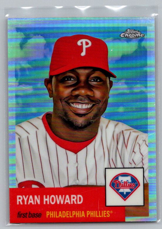 2022 Topps Chrome Platinum Anniversary #462 Ryan Howard Refractor