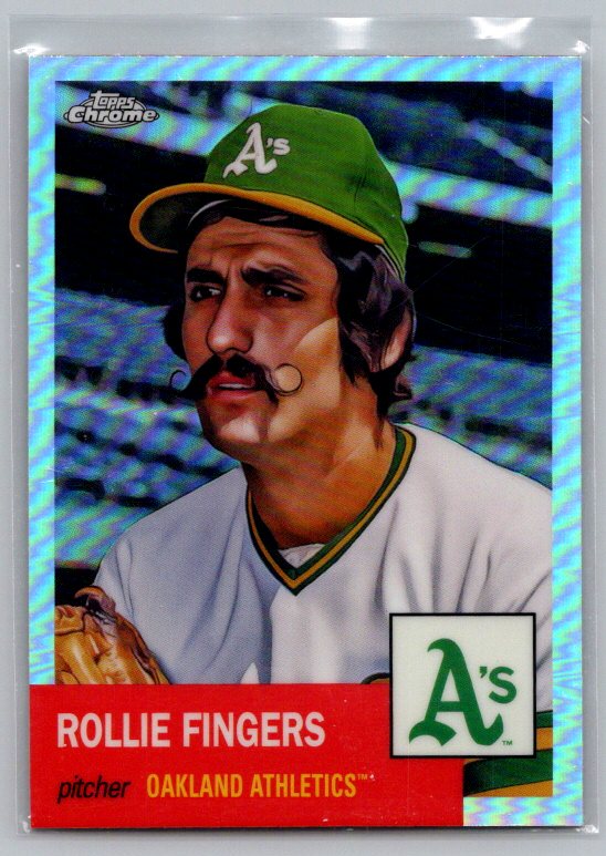 2022 Topps Chrome Platinum Anniversary #449 Rollie Fingers Refractor