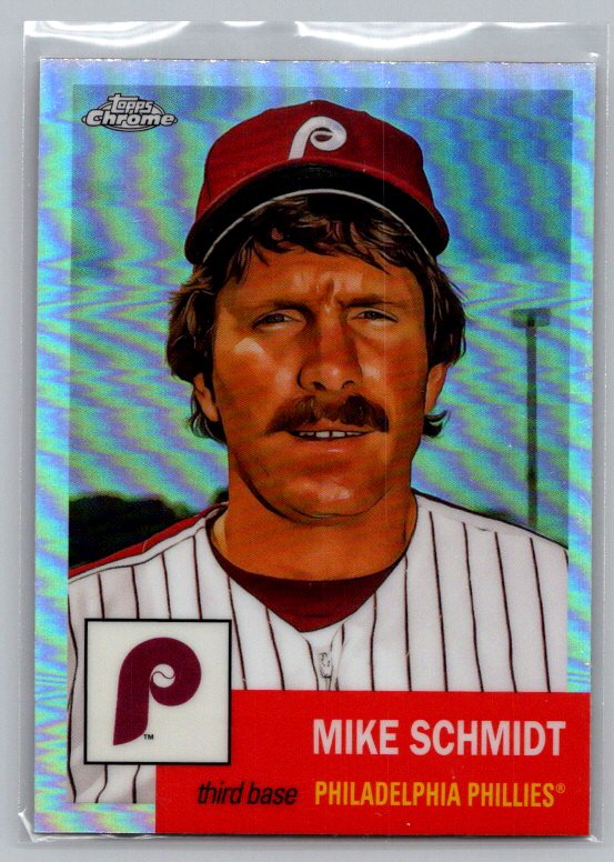 2022 Topps Chrome Platinum Anniversary #401 Mike Schmidt Refractor