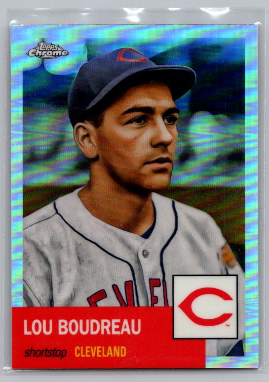 2022 Topps Chrome Platinum Anniversary #199 Lou Boudreau Refractor