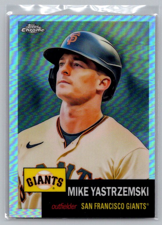 2022 Topps Chrome Platinum Anniversary #7 Mike Yastrzemski Refractor