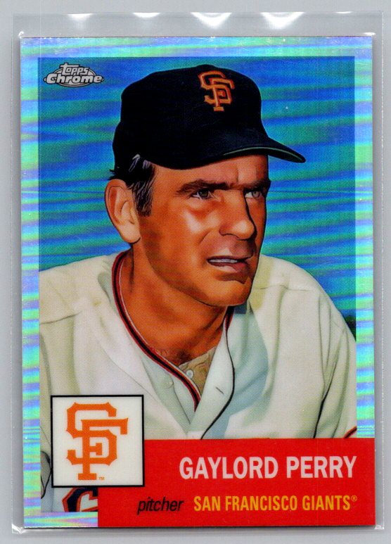 2022 Topps Chrome Platinum Anniversary #325 Gaylord Perry Refractor
