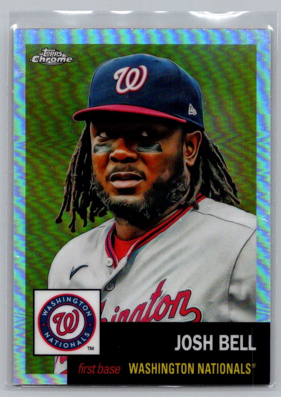 2022 Topps Chrome Platinum Anniversary #472 Josh Bell Refractor