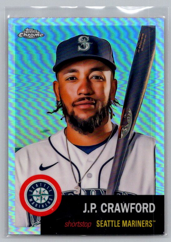 2022 Topps Chrome Platinum Anniversary #494 J.P. Crawford Refractor