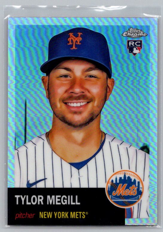 2022 Topps Chrome Platinum Anniversary #496 Tylor Megill Refractor